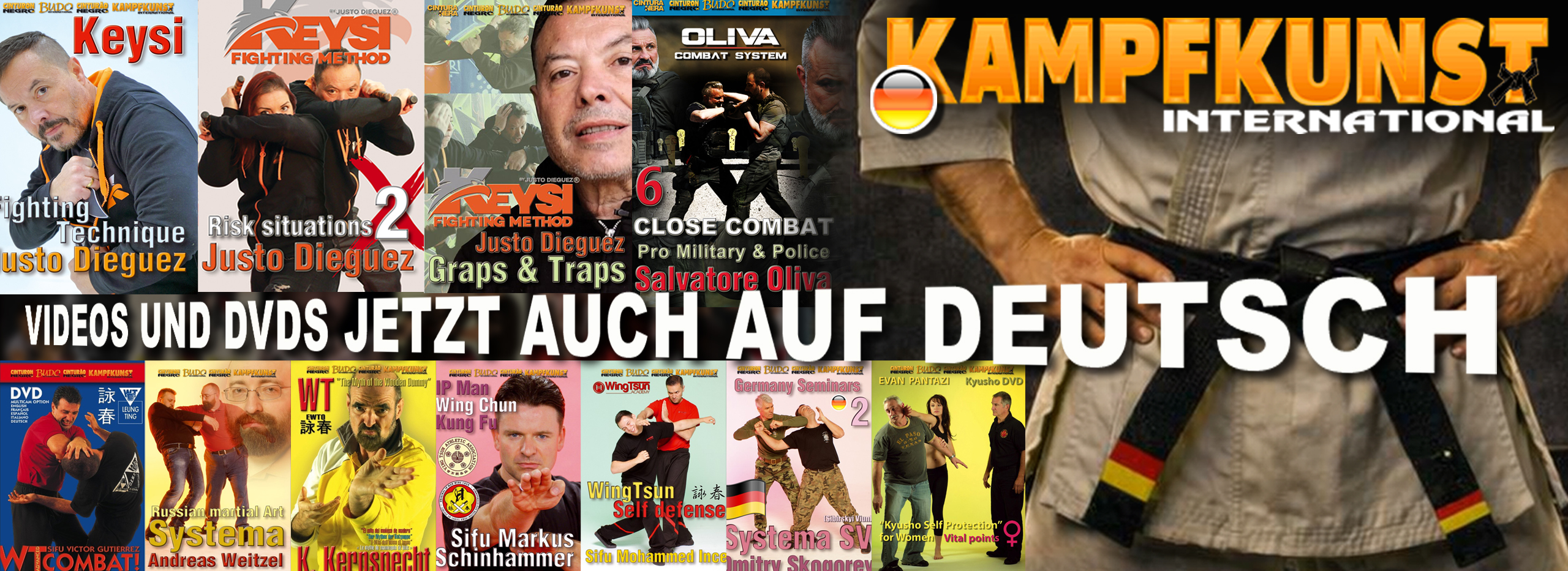 NEW MARTIAL ARTS VIDEOS DVD